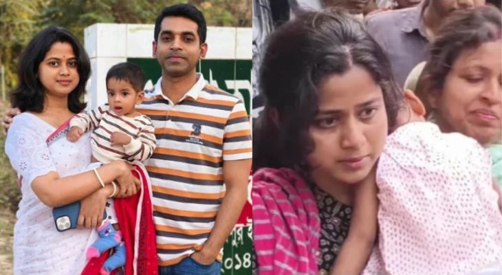 কাস্টমস কর্মকর্তা হত্যা: ছেলের প্রথম জন্মদিন কাটছে বাবা হারানো শোকে